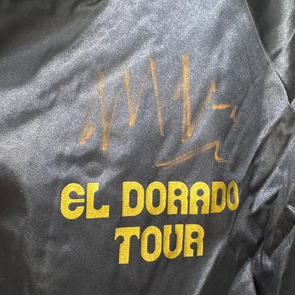 Marcus King Band “El Dorado” Tour Signed Bomber Jacket - Picture 3 of 6